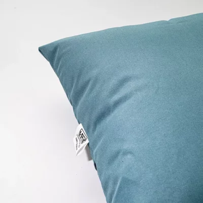 coussin imperméable extérieur bleu canard