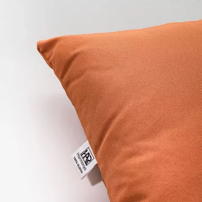 coussin imperméable extérieur orange