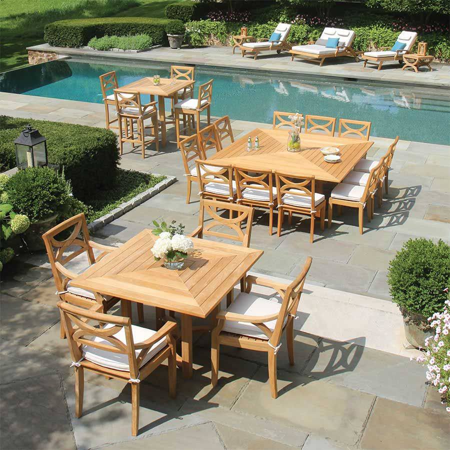 table de jardin design pour terrasse professionnel