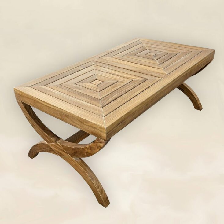 table basse en bois de teck
